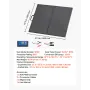 100W foldbart solpanel med ramme, 16BB N-type bærbar