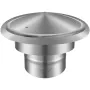 Chimney Cap, 152.4 mm, 304 Stainless Steel Round Roof Rain Cap, 300mm Increased Caps, All Weather & Reinforced Screws & Easy Ins