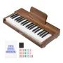 VEVOR Kids Piano Keyboard, 37 Keys Wooden Digital Piano for Kids, Mini Music Educational Instrument Toy with Realistic Sound, Du