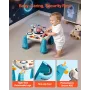 babyrumfartøj musikalsk bordlegetøj til 1-3 år gammel