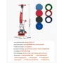 Commercial Floor Scrubber Machine, Heavy Duty Floor Cleaner Polisher with 2 Wheels, Professional Electric Carpet Buffer, Max 190