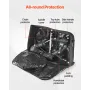 Bike Travel Bag, Transport Universal Bicycle Storage Case Bag with TSA Lock, Support Plates, Protection and Fork Mount Stabilisa