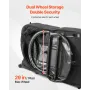 VEVOR Bike Travel Bag, Transport Universal Bicycle Storage Case Bag with TSA Lock, Support Plates, Protection and Fork Mount Sta