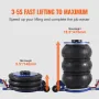 Air Jack, 5 ton/11000 lbs Triple Bag Air Jack, Airbag Jack med