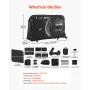 Bike Travel Bag, Transport Universal Bicycle Storage Case Bag with TSA Lock, Support Plates, Protection and Fork Mount Stabilisa