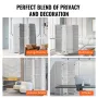 Træ Rumsopdeler, 4 Panel Folding Privacy Skærm, 66,9 Tommer Høj