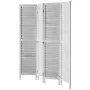 Træ Rumsopdeler, 4 Panel Folding Privacy Skærm, 66,9 Tommer Høj