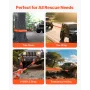 Recovery Tow Strap 76.2 mm, 2.4 m 16329 kg Break Strength, Triple Reinforced Loop Straps, Tree Saver, Winch Line Extension Strap