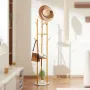 Coat Rack, Freestanding Coat Rack Stand with Quartz Stone Base & 9 Hooks, Free Standing Hall Coat Tree for Entryway, Bedroom, Of
