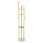 Coat Rack, Freestanding Coat Rack Stand with Quartz Stone Base & 9 Hooks, Free Standing Hall Coat Tree for Entryway, Bedroom, Of