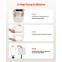 Lamp Shade 2 Set, 11 in Top x 13 in Bottom x 10 in High (Spider Fitter), Medium Lampshade with Harp, Replacement Lamp Shade for 