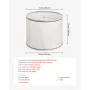 lampeskærm 2 sæt, 11 tommer top x 13 tommer bund x 10 tommer