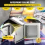 VEVOR NEMA Steel Enclosure, 30x30x20cm NEMA 4X Steel Electrical Box, IP66 Waterproof & Dustproof, Outdoor/Indoor Electrical Junc