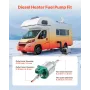 VEVOR Diesel Heater Fuel Pump, 12V DC Car Air Heater Diesel Fuel Dosing Pump, 22ML Aluminum Air Diesels Parking Heaters Pumps Fi