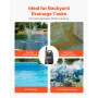 690W Submersible Sump Pump, 17500 L/H, PP-GF20 Submersible Sewage Dirty Clean Water Pump with Automatic Float Switch, Long Cord,
