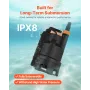 690W dykpumpe, 17500 L/H, PP-GF20 dykpumpe til snavset rent
