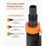 690W dykpumpe, 17500 L/H, PP-GF20 dykpumpe til snavset rent