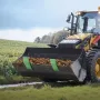 VEVOR traktor skovlbeskytter, 2 STK Heavy Duty stål skovl kantbeskyttere, Edge Tamer Anti-Skid enhed med dobbelt sekskant Lo