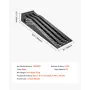 VEVOR Car Ramps, 2 PCS 5897 kg GVW Capacity, 160 mm Lift Height, Portable High Profile Car Service Ramps for Home Garage Mainten