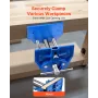 Woodworking Vise, 9 Inch Jaw Width, Quick Release Wood Bench Vise, 10.2 Inch Max Jaw Opening, Heavy-duty Cast Iron Construction,
