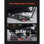 Air Portable Car Lift, 3 Ton Capacity, 550 mm Max Height, Adjustable Portable Air Car Lift with Airbag, Support Stands, Wheel Ch