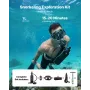 Mini Scuba Tank, 1L bærbar dykkertank til undervands