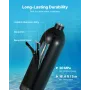 Mini Scuba Tank, 1L Portable Diving Tank for Underwater Breathing, Reusable Lung Diving Cylinder up to 20 Minutes Dive Time, Eme