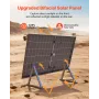 2PCS 400W Bifacial Solar Panels, 16BB N-Type Monocrystalline PV Module 24% Efficiency, IP65 Waterproof Solar Panel with MC4 Outp