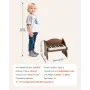 VEVOR Kids Piano Keyboard, 25 Keys Wooden Digital Piano for Kids, Mini Music Educational Instrument Toy with Realistic Sound, Du