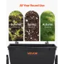 Walk-Behind push-spreder, 50 LBS kapacitet, drop-spreder med