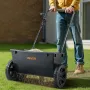 Walk-Behind push-spreder, 50 LBS kapacitet, drop-spreder med