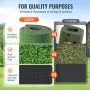 Golf Hitting Mat, 5x4ft Artificial Turf Golf Hitting Mat, Thickened Golf Hitting Aids with 10 Golf Balls, 9 Golf Tees, Golf Prac