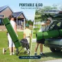 Golf Hitting Mat, 5x4ft Artificial Turf Golf Hitting Mat, Thickened Golf Hitting Aids with 10 Golf Balls, 9 Golf Tees, Golf Prac