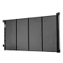Retractable Baby Gate, Extends to 3050 mm Extra Wide, 980 mm Tall, with Reinforced Fiberglass Strips, Avoids Crawling Through, M
