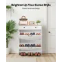 VEVOR Shoe Cabinet with 2 Flip Drawers, Farmhouse Shoes Storage Cabinet with 2 Drawers and Anti-Tipping Device, Freestanding Sho