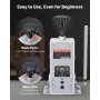 Manual Wire Stripper Machine, 1.5-30 mm, Copper Cable Stripper Tool, Hand Crank or Drill Powered Modes, Heavy-Duty Q235 Frame Wi