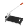 330mm Vinyl Floor Cutter, 12mm Thick Laminate Flooring Cutter with 15°/30°/45° Adjustable Angle Settings, Flexible Wheels, Teles