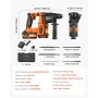 borehammer, 20 mm SDS-Plus ledningsfri, 20V batteridrevet