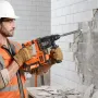VEVOR Rotary Hammer Drill, 20 mm SDS-Plus Cordless, 20V Battery Powered Rotary Hammer, Brushless, Including Battery, Charger, 3 