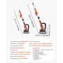 Gipspudser, 950W elektrisk gipspladesliber
