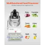 foodprocessor og grøntsagshakker, 2 fodringshuller
