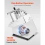 foodprocessor og grøntsagshakker, 2 fodringshuller