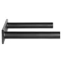 Floating Shelf Brackets 2 Pcs, 150 lbs/68 kg Weight Capacity, 16x6.2x1.5 inch / 406.4x157.4x38.1 mm, Heavy Duty Hidden Shelf Bra