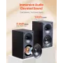 VEVOR Passive Bookshelf Home Speakers Pair Stereo Audio Speakers Cone 70Hz-20KHz 150x189x280 mm