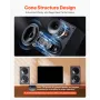 Passive Bookshelf Home Speakers Pair Stereo Audio Speakers Cone 70Hz-20KHz 150x189x280 mm