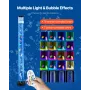 Bubble Tube Lampe 16 Farve 120 cm Sensorisk akvarielampe til