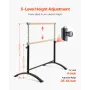 VEVOR Ballet Barre, Barre Bar for Home, Freestanding Portable Ballet Stretching Dance Bars, Height Adjustable Anti-Wobble Fitnes