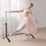 VEVOR Ballet Barre, Barre Bar for Home, Freestanding Portable Ballet Stretching Dance Bars, Height Adjustable Anti-Wobble Fitnes