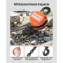 Hand Chain Hoist, 2 Ton Capacity, Manual Chain Block with Upgrade G80 Galvanized Chain, 6 m Lifting Height, Heavy Duty Pulley Ho