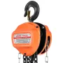 VEVOR Hand Chain Hoist, 2 Ton Capacity, Manual Chain Block with Upgrade G80 Galvanized Chain, 6 m Lifting Height, Heavy Duty Pul